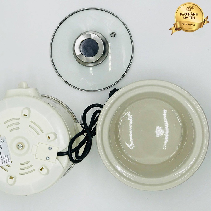 Nồi nấu chậm đa năng ĐẠT TƯỜNG 2.5L Nồi kho cá, Hầm cháo chậm đa năng, Hàng chính hãng Bảo Hành 12 Tháng