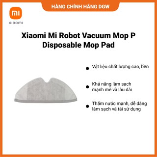 Hàng chính hãng digiworld | thảm lau chống thấm cho robot hút bụi xiaomi mi robot vacuum mop p disposable mop pad