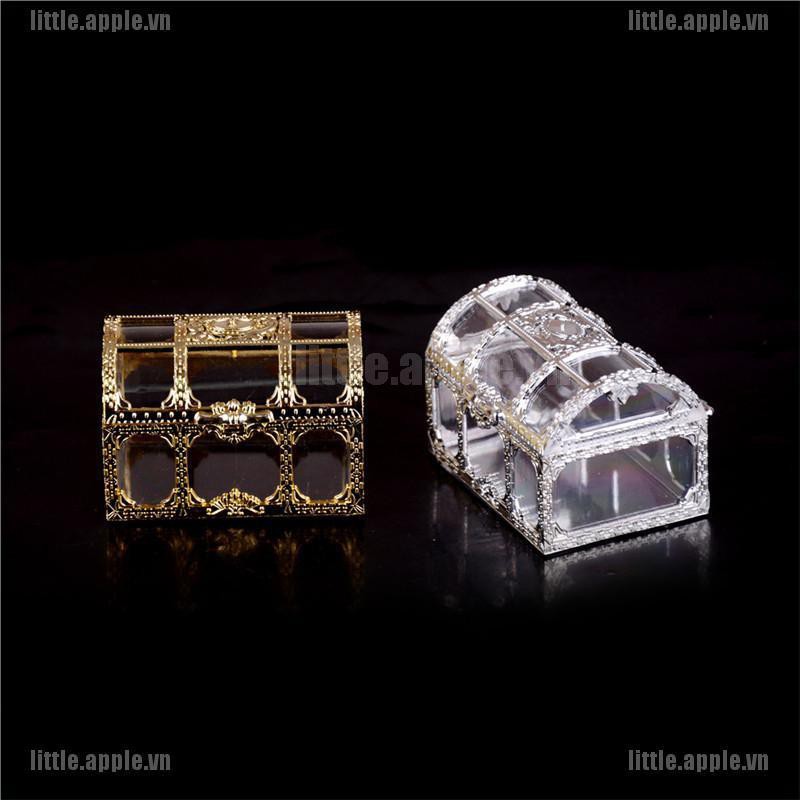Hộp Nhựa Đựng Kho Báu Mini Trang Trí Đám Cưới