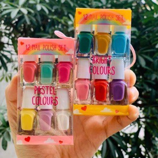 Set sơn móng nail polish rất an toàn cho bé