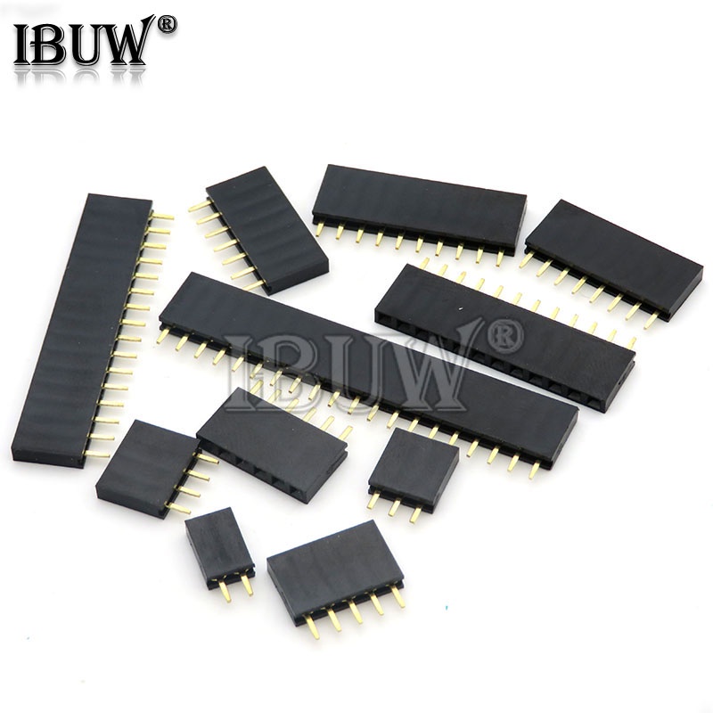 Set 10 Đầu Nối Ổ Cắm Đơn 2/3/4/5/6/7/8/9/10/11/12/13/14/40Pin PCB 2/3/4/5/6/7/8/9/10/11/12/13/14/40Pin