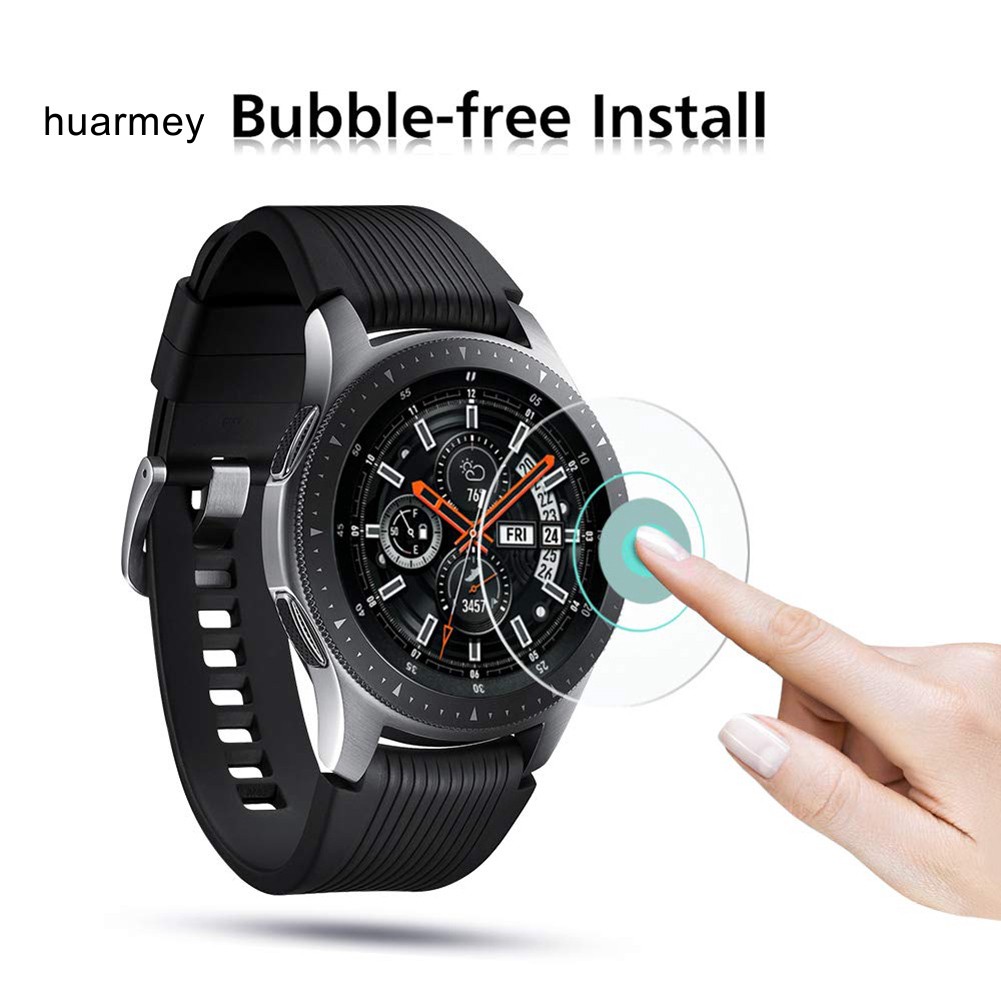 Set 3 Miếng Dán Chất Lượng Cao Bảo Vệ Mặt Đồng Hồ Thông Minh Samsung Galaxy Watch 42/46mm Gear Sport S2 S3