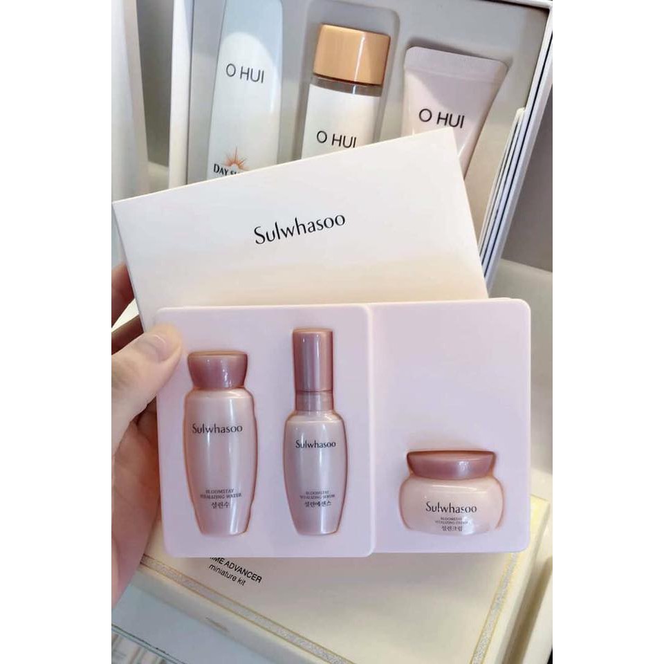 Set dưỡng da hoa mơ Sulwhasoo 3sp