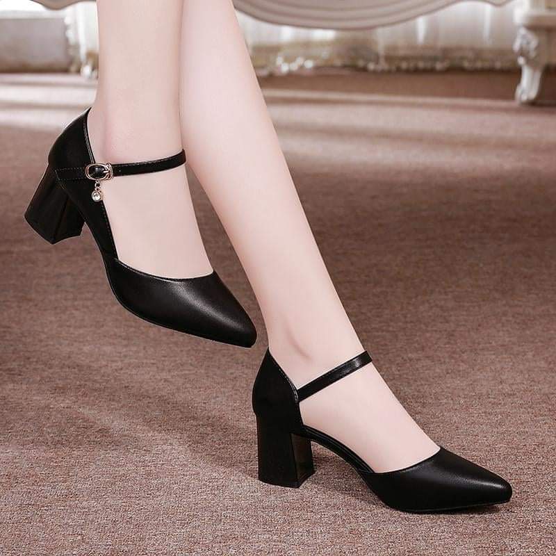 GIÀY CAO GÓT SANDAL 5P ÊM CHÂN CÓ SẴN ĐỦ SIZE