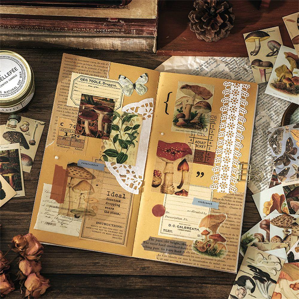 CHOOKEY Sticker Chữ Cái Dán Trang Trí Nhật Ký Sáng Tạo