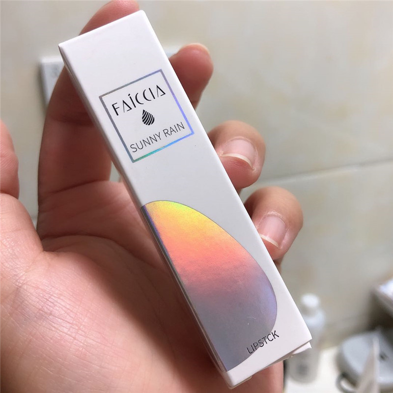 Son dưỡng môi có nhũ lấp lánh giữ ẩm đổi màu theo nhiệt độ Faiccia thời trang | BigBuy360 - bigbuy360.vn