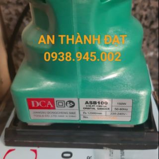 MÁY CHÀ NHÁM VUÔNG CHUYÊN DÙNG DCA ASB100