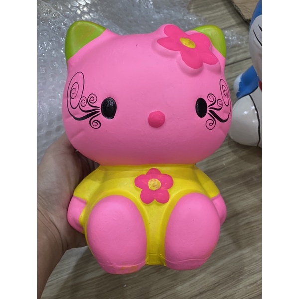 Lợn đất - Heo đất tiêt kiệm tiền Kitty đáng yêu 22cm