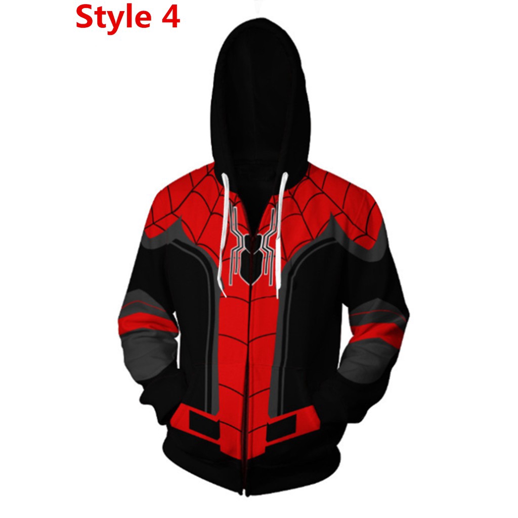 Áo KhoáC Hoodie Có KhóA KéO HìNh NgườI NhệN