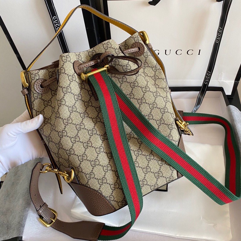 BaLo dây rút hoạ tiết cá tính cao cấp Gucci GG