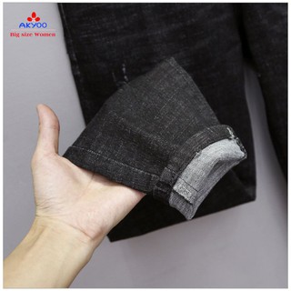 Quần jean baggy big size ( ảnh thật + video)