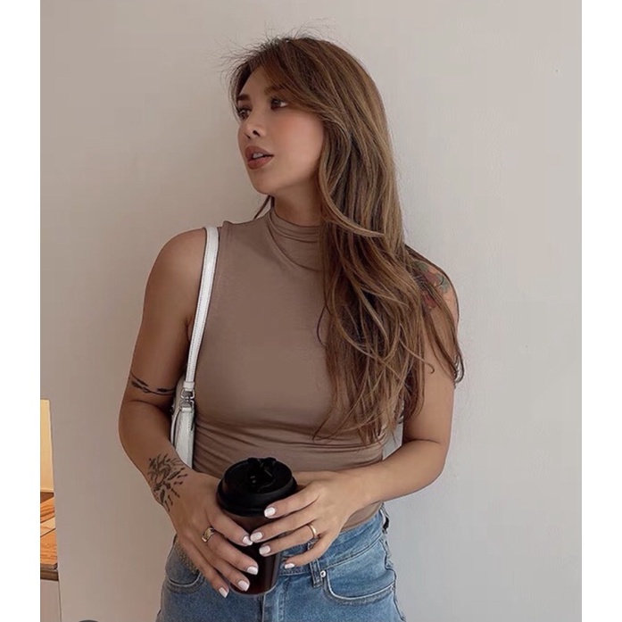Bodysuit sát nách thun dẻo 2 lớp