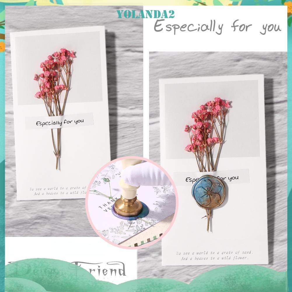 Bộ 100 hạt sáp niêm phong bì thư kiểu cổ điển hình bát giác dùng để trang trí thiệp mời đám cưới DIY thủ công