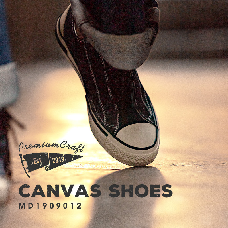 Giày thể thao Maden vải bạt phong cách Hàn Quốc