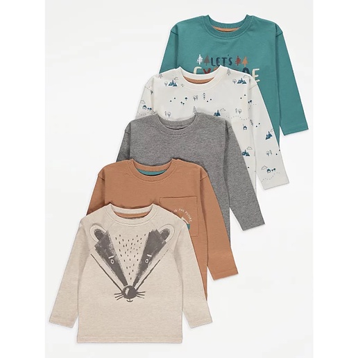 Pack 5 áo bé trai Geogre UK sale