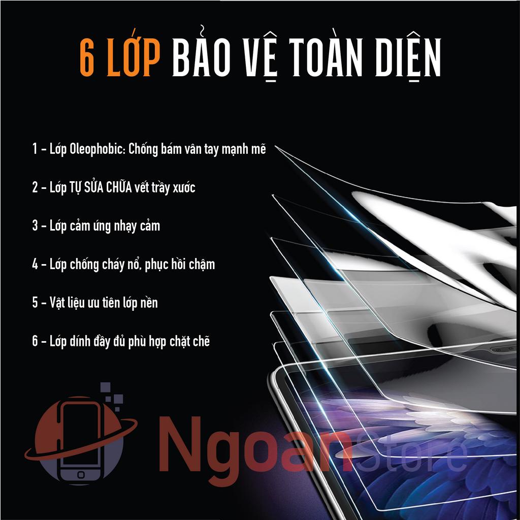 Miếng dán PPF Samsung Galaxy Tab S7 FE S7 S7+ chống bám vân tay phục hồi vết xước  - Ngoan Store