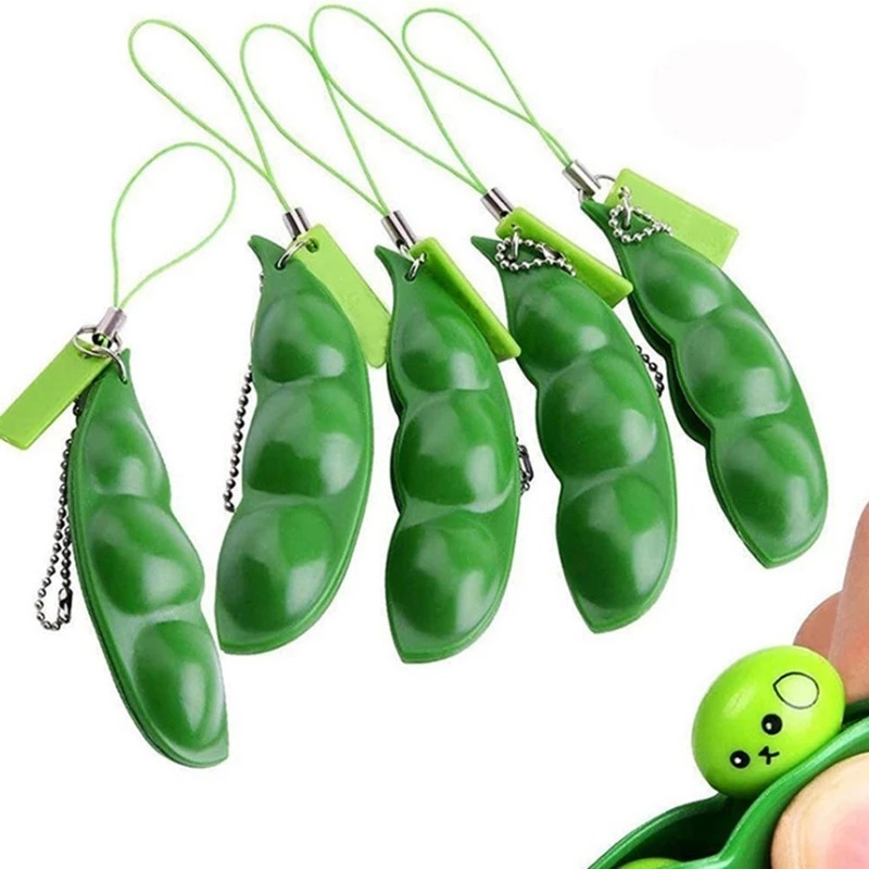 1 Đồ Chơi Fidget Spinner HìNh Đậu / Đậu Phộng Vui NhộN, GiúP GiảM Stress Cho NgườI LớN