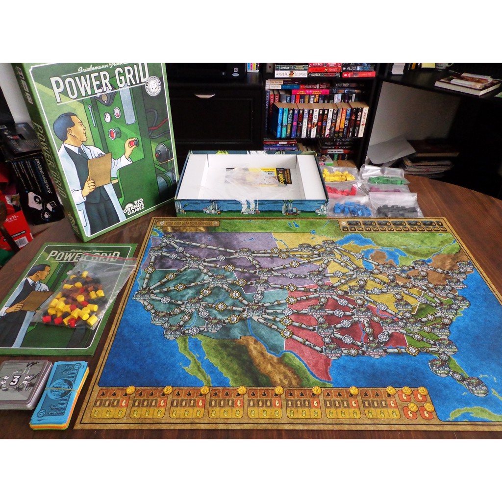 BOARD GAME POWER GRID- TRÒ CHƠI CUỘC CHIẾN NĂNG LƯỢNG