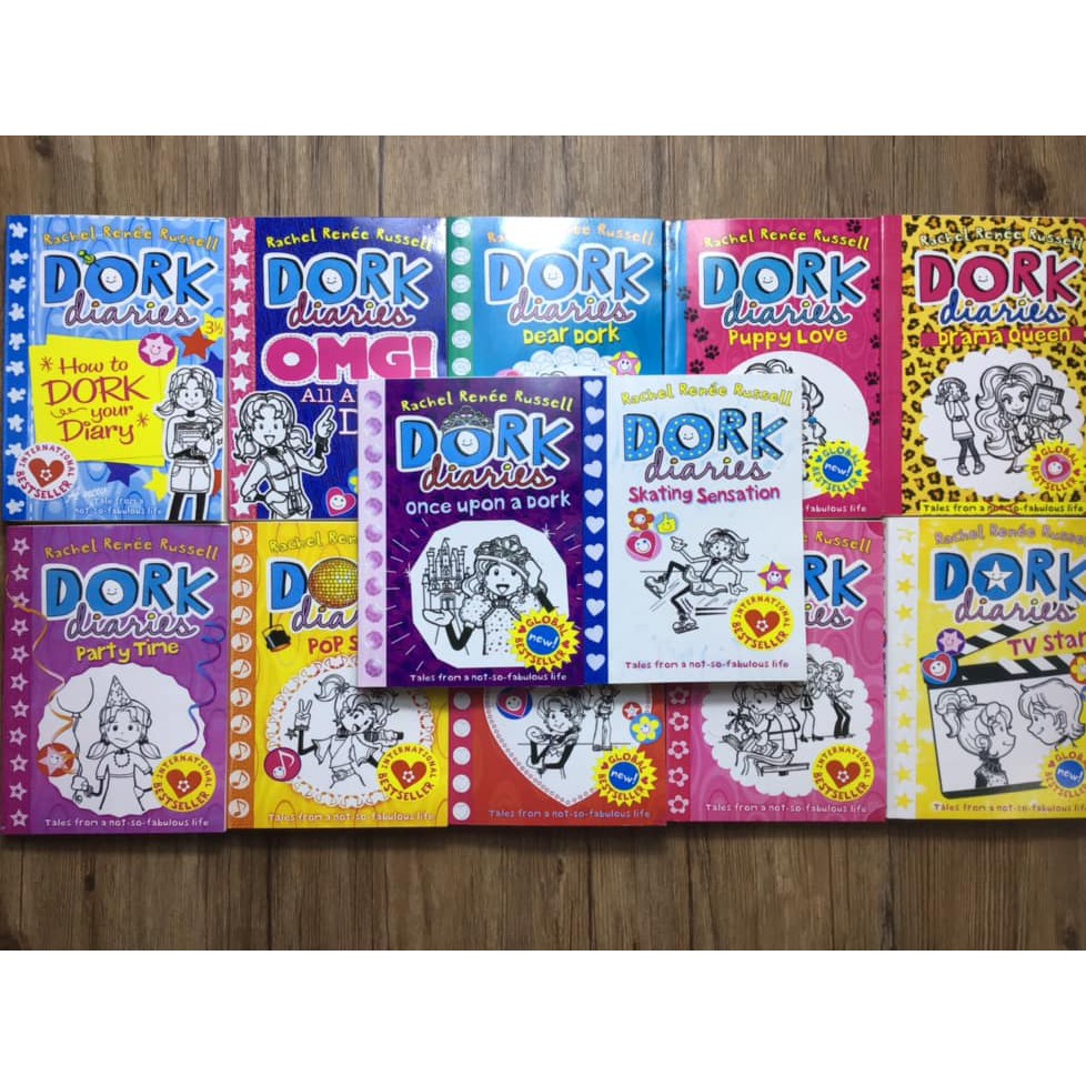 Bộ FULL 12q - Dork Diaries