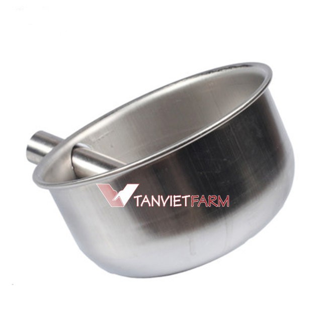 Máng uống tự động cho heo bằng inox size 13 cm/15 cm/ 17 cm/21 cm