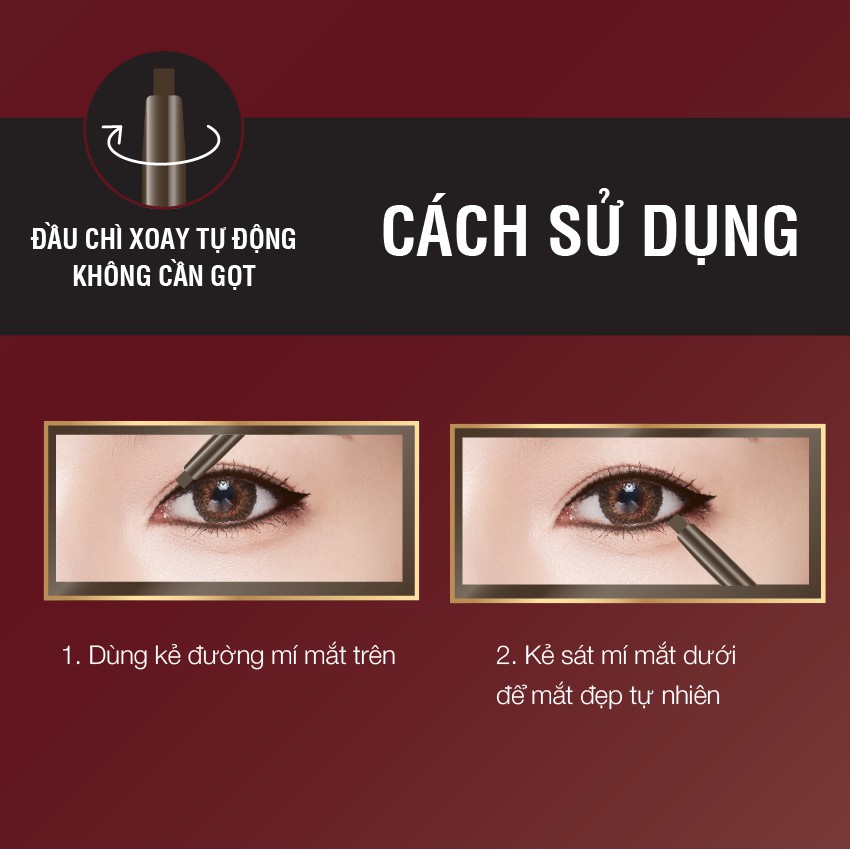 Kẻ Viền Mắt Trong Browit Smooth And Slim Inner Eyeliner 0.1g