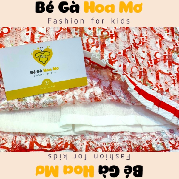 Váy ren Dior cổ ren thêu