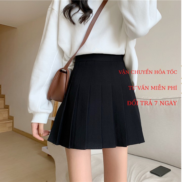 Chân Váy Xếp Ly Lưng Cao Tennis Skirt Dáng Ngắn Phong Cách Trẻ Trung Cho Nữ - JBS 514