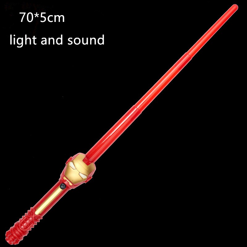 Mặt Nạ Hóa Trang Iron Man Có Đèn led 70x70cm Cho Bé Trai