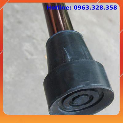 Gậy chống batoong 1 chân Lucass cao cấp gấp gọn cho người già, đế cao su chống trơn