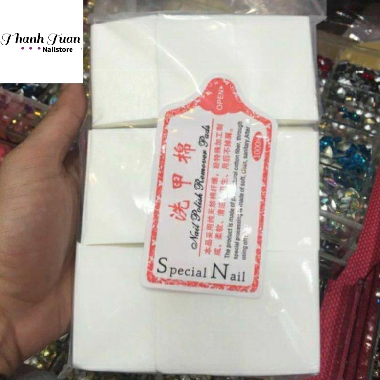 Giấy lau gel 1000 tờ - lau gel làm nail ( phụ kiện làm nail )  - Phụ kiện đồ nail
