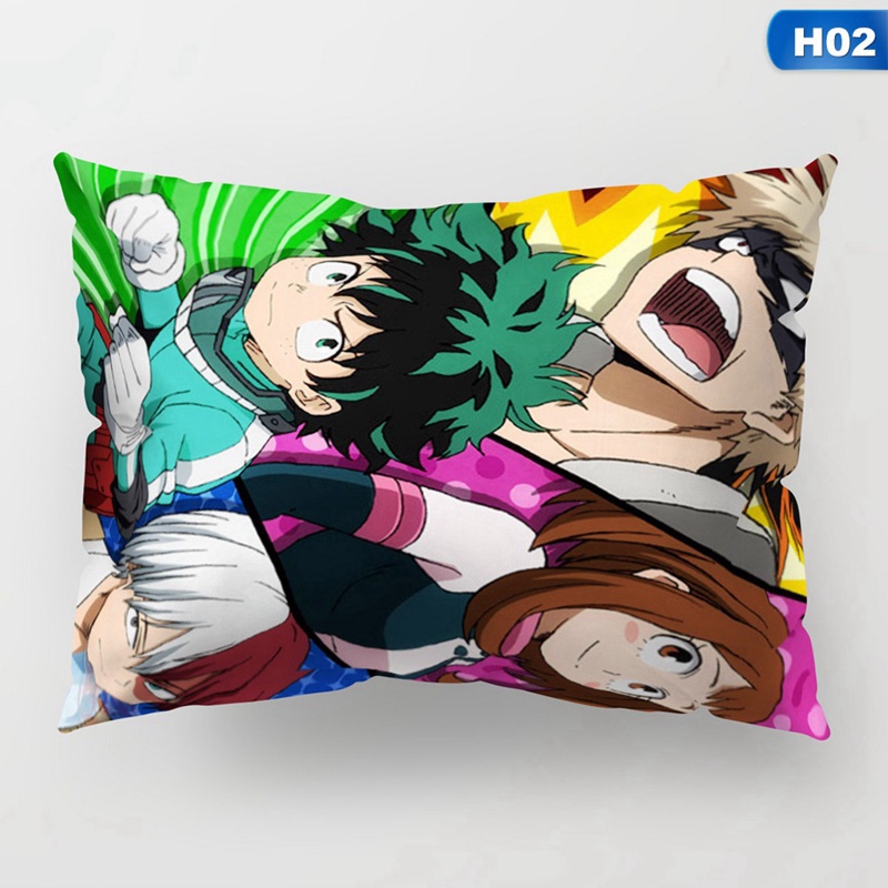 Vỏ gối in hoạ tiết anime My Hero Academia độc đáo