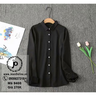 Bigsize Nữ - Áo sơ mi tay dài (MS: 9408)