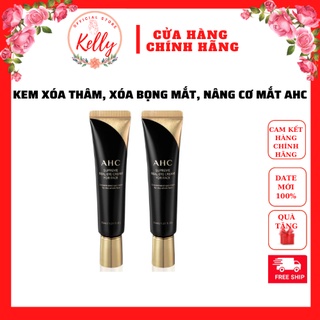 Kem Mắt AHC Ageless Real Eye Cream For Face mini 12ml full size  Hàn Quốc mẫu mới
