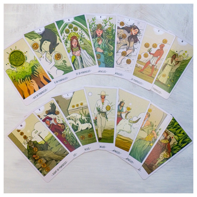 Bộ bài White Numen Tarot - A Sacred Animal Tarot - Tác giả Alba Ballesta González - Bộ bài 78 lá kèm hướng dẫn