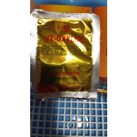 Bột Oxytetramycin 5g