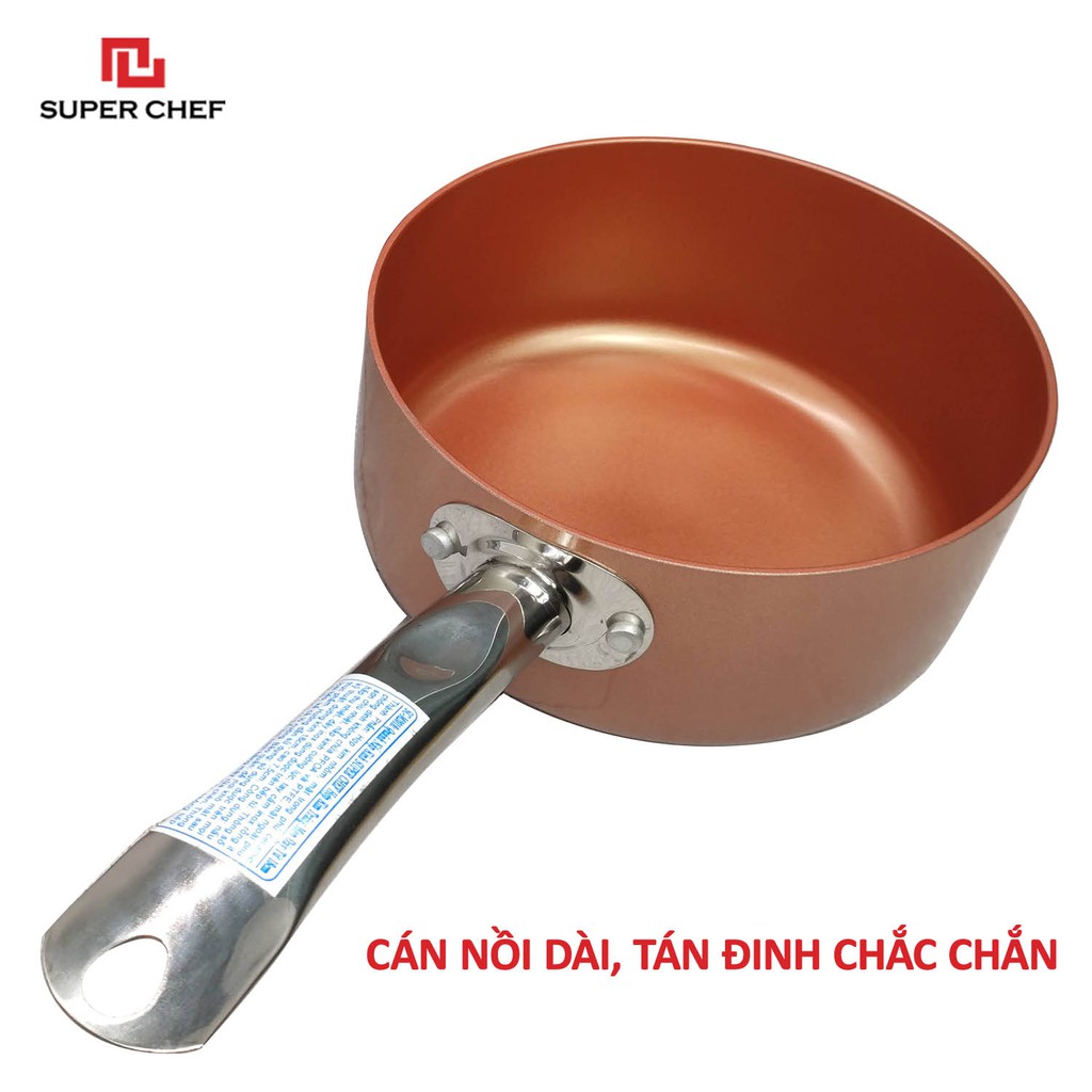 [Mã BMBAU50 giảm 7% đơn 99K] Nồi Nấu Cháo Cho Bé Super Chef Công Nghệ Ceramic Cao Cấp, Bền Bỉ