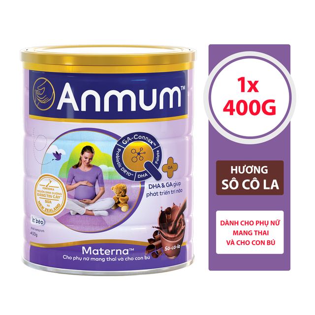 Sữa Bột Anmum Materna Hương Sô-cô-la 400g