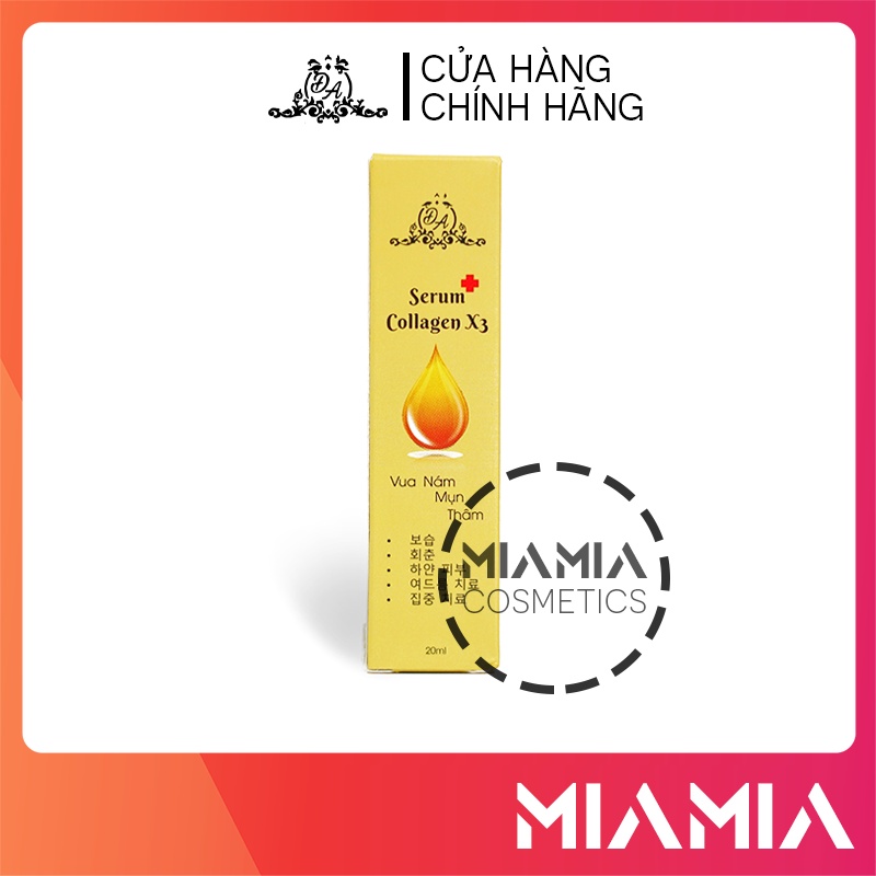 Combo Kem Face Đông Anh Collagen X3 và Serum Colagen X3 chính hãng Nguyễn Huỳnh Như