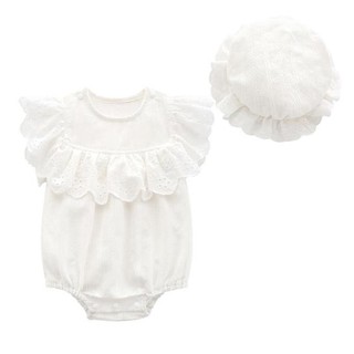 Body chip kèm mũ trắng cho bé