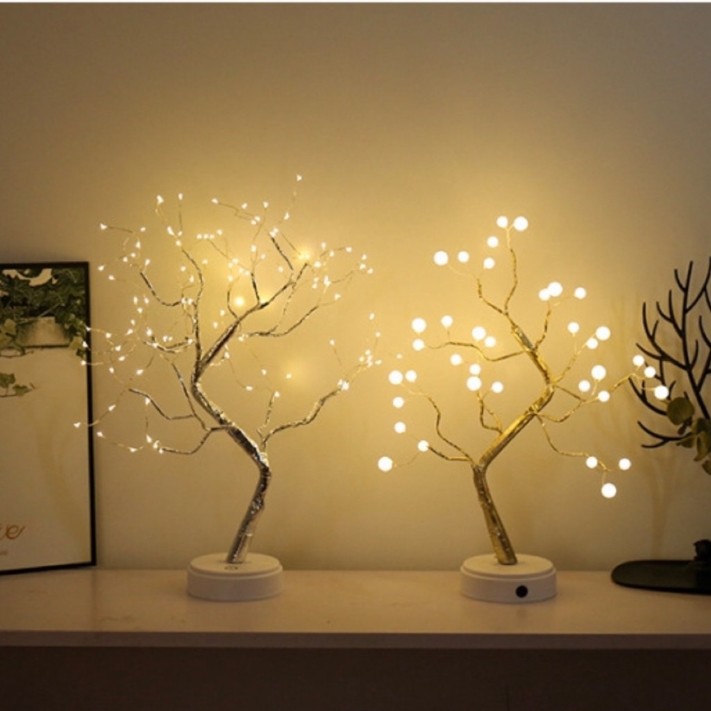 Top 5 Cây đèn led để bàn siêu đẹp trang trí phòng ngủ, phòng khách, trang trí tết cực hot