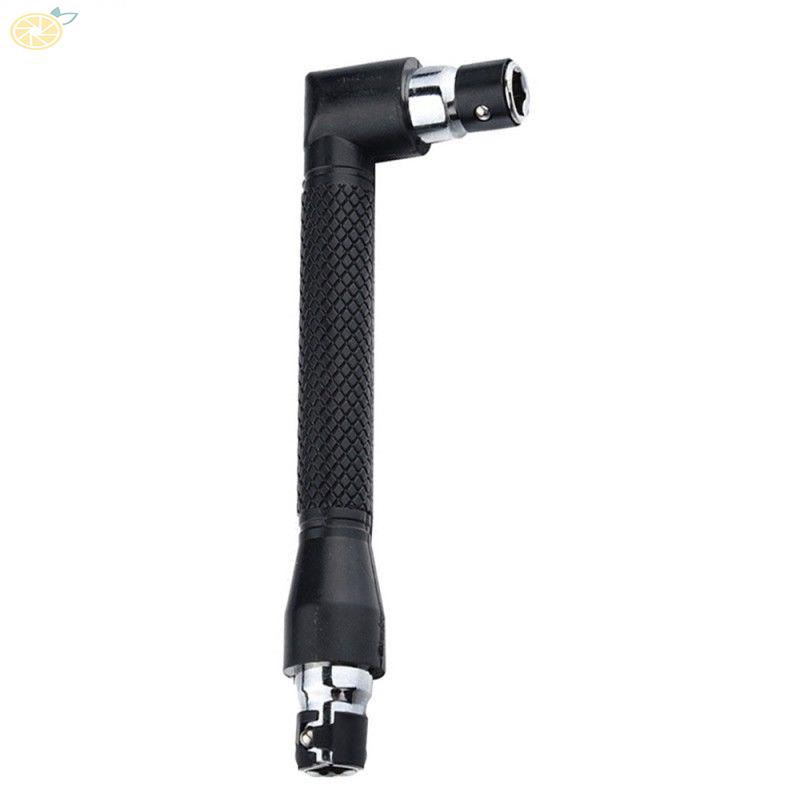 Bộ cờ lê 2 đầu hình chữ L kích thước 11x4x1cm kèm 10 mũi tua vít đa năng chuyên dụng