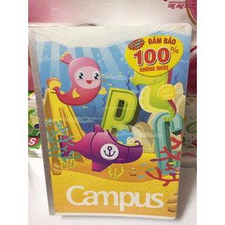 Combo 10 quyển vở 4 ôly Campus - 48 trang