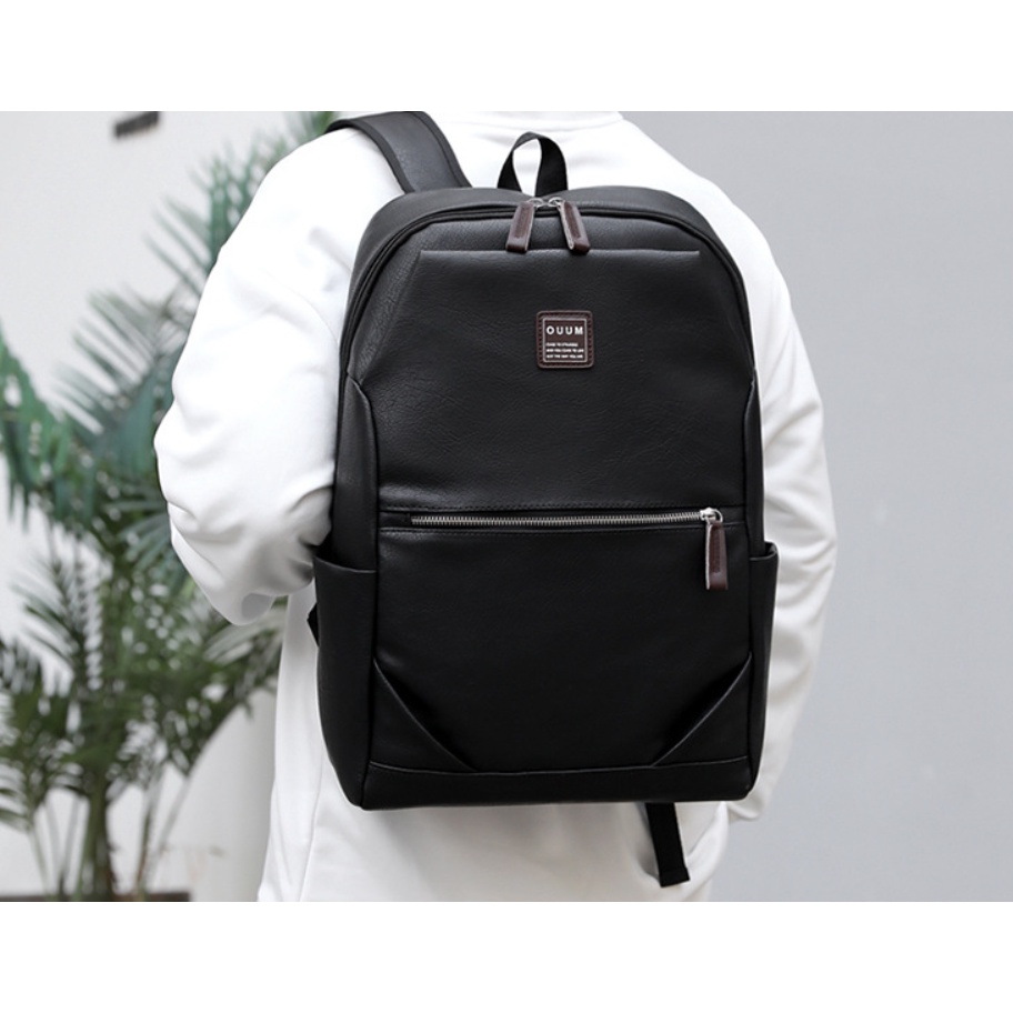 Balo da laptop nam thời trang đi học đi làm đi chơi phong cách hàn quốc 15.6&quot;