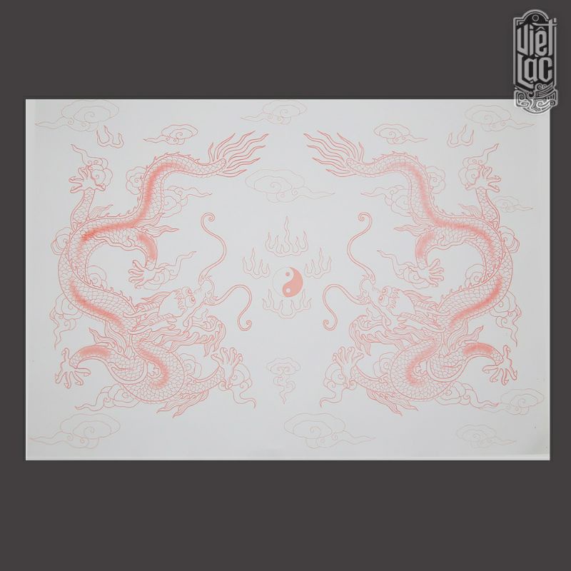 100 Giấy in sớ rồng chầu