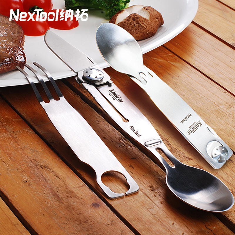 Xiaomi Nextool Bộ 3 muỗng nĩa thìa dĩa