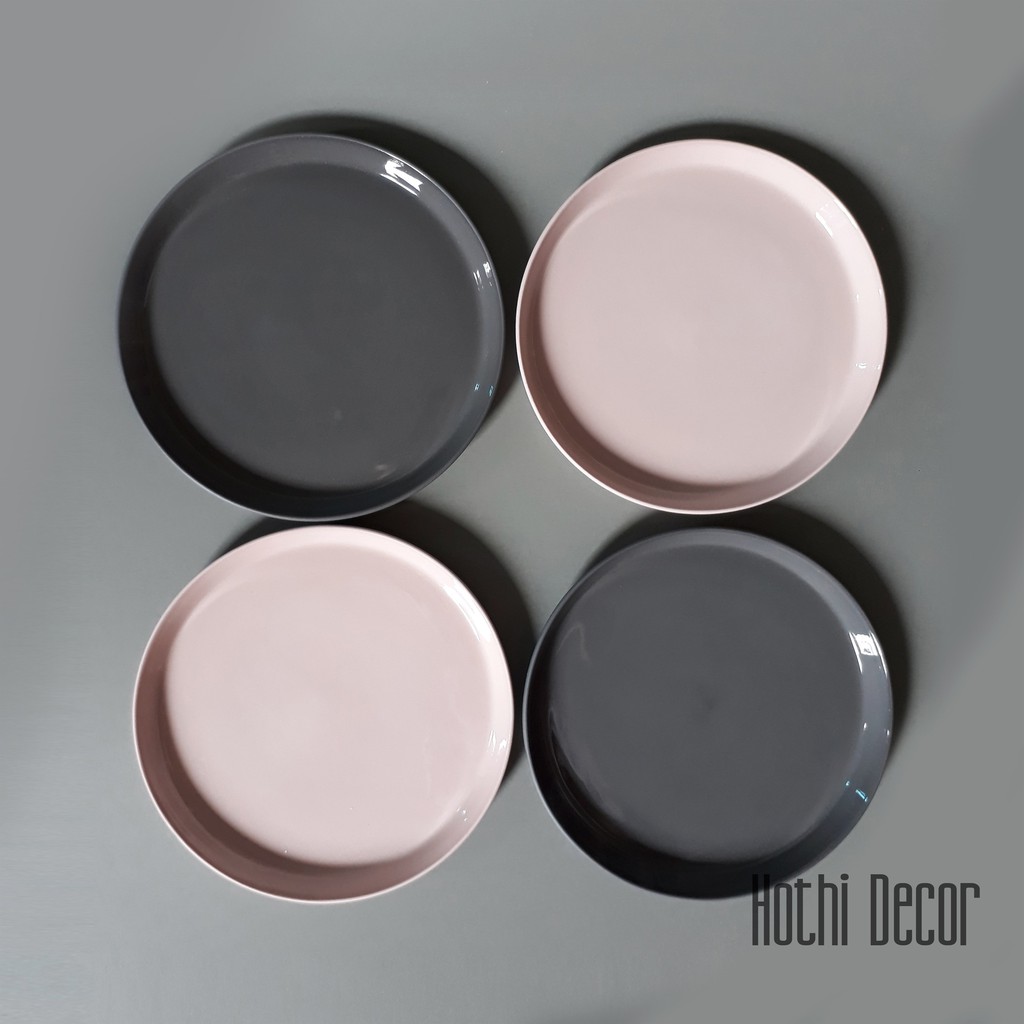 ĐĨA GỐM TRÒN MÀU PAsTEL | BigBuy360 - bigbuy360.vn
