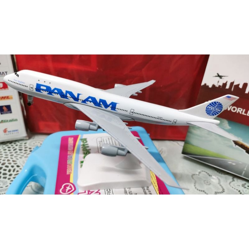 Mô hình máy bay PAN AM kim loại 20cm