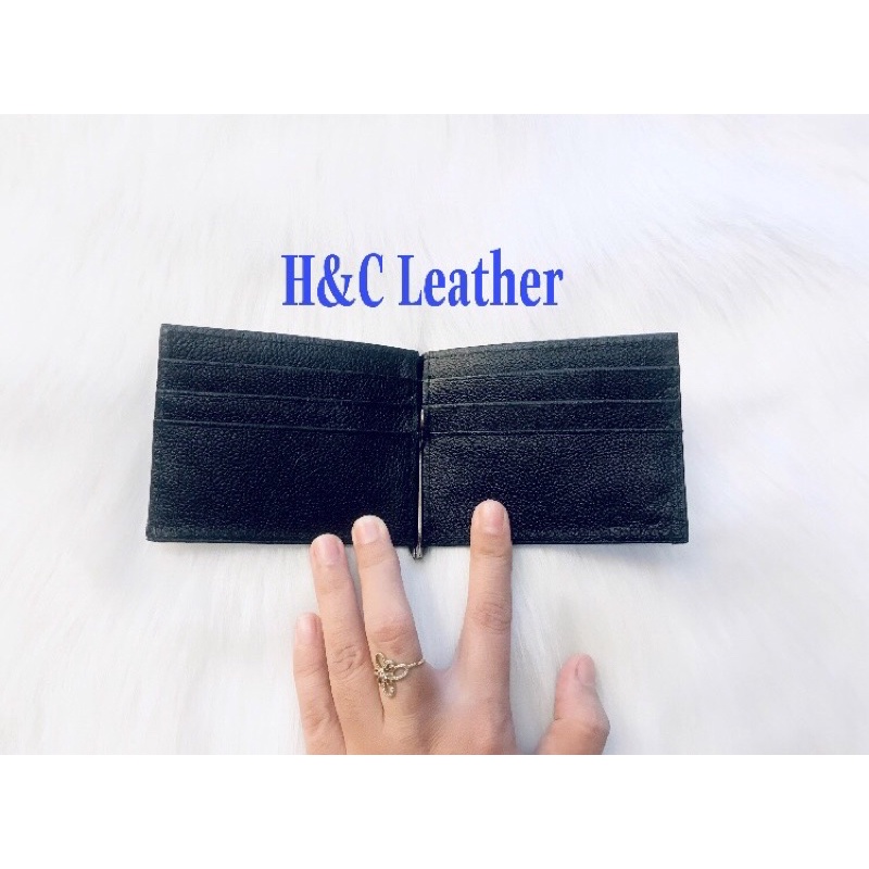 Ví kẹp tiền cá sấu thật 100%