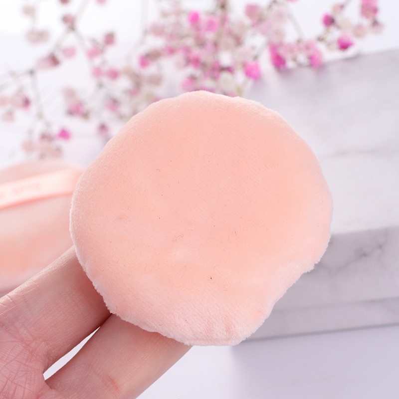 Bông Mút Dặm Phấn Bột, Phấn Khoáng, Phấn Má Trang Điểm Cao Cấp Large Round Puff