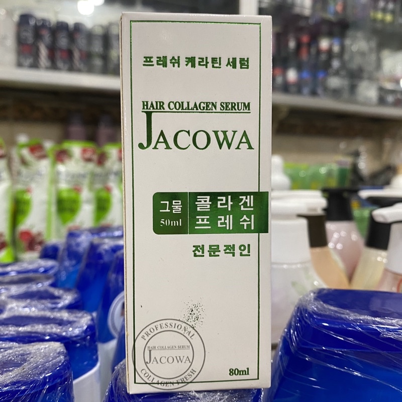 Serum dưỡng tóc collagen Jacowa 80ml